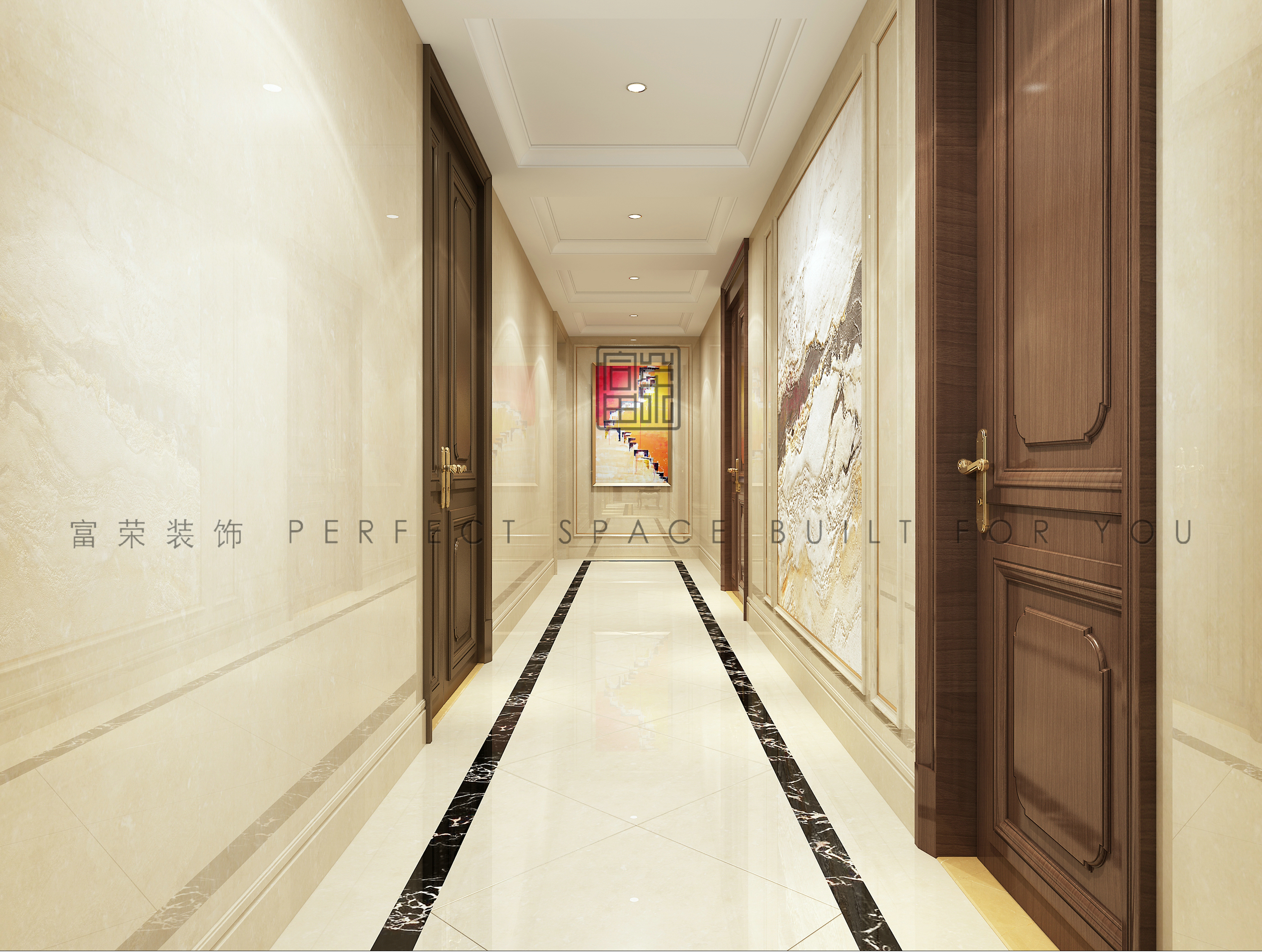 08世茂御龍灣A-5許總雅居過道01